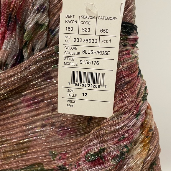 Sleeveless Midi Metallic Dress - Picture 2 of 5